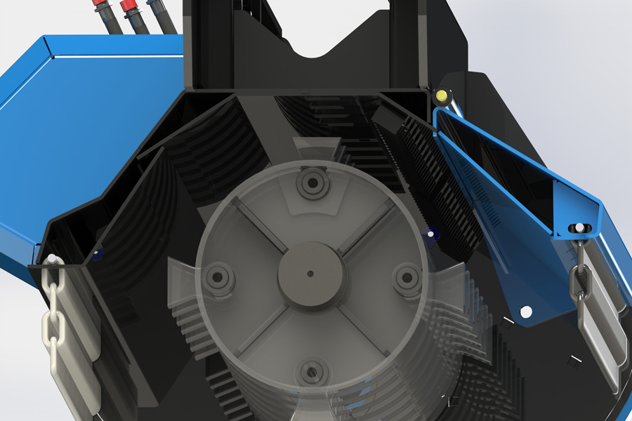 コラリーc4.1 Mulczery do koparek C4 - seria A - ADS Technic